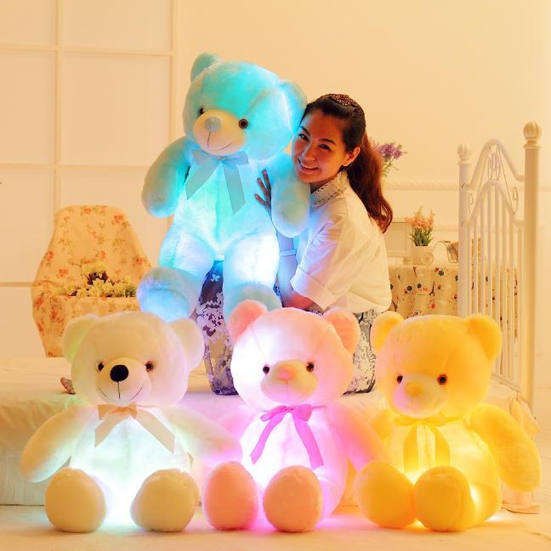 Glowing Stuffed Teddy Bear - Kidz Country: