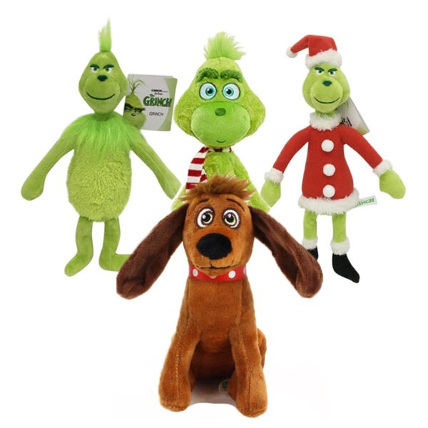 The Grinch Anime Figures Perfect Christmas Decoration Green-Taobao