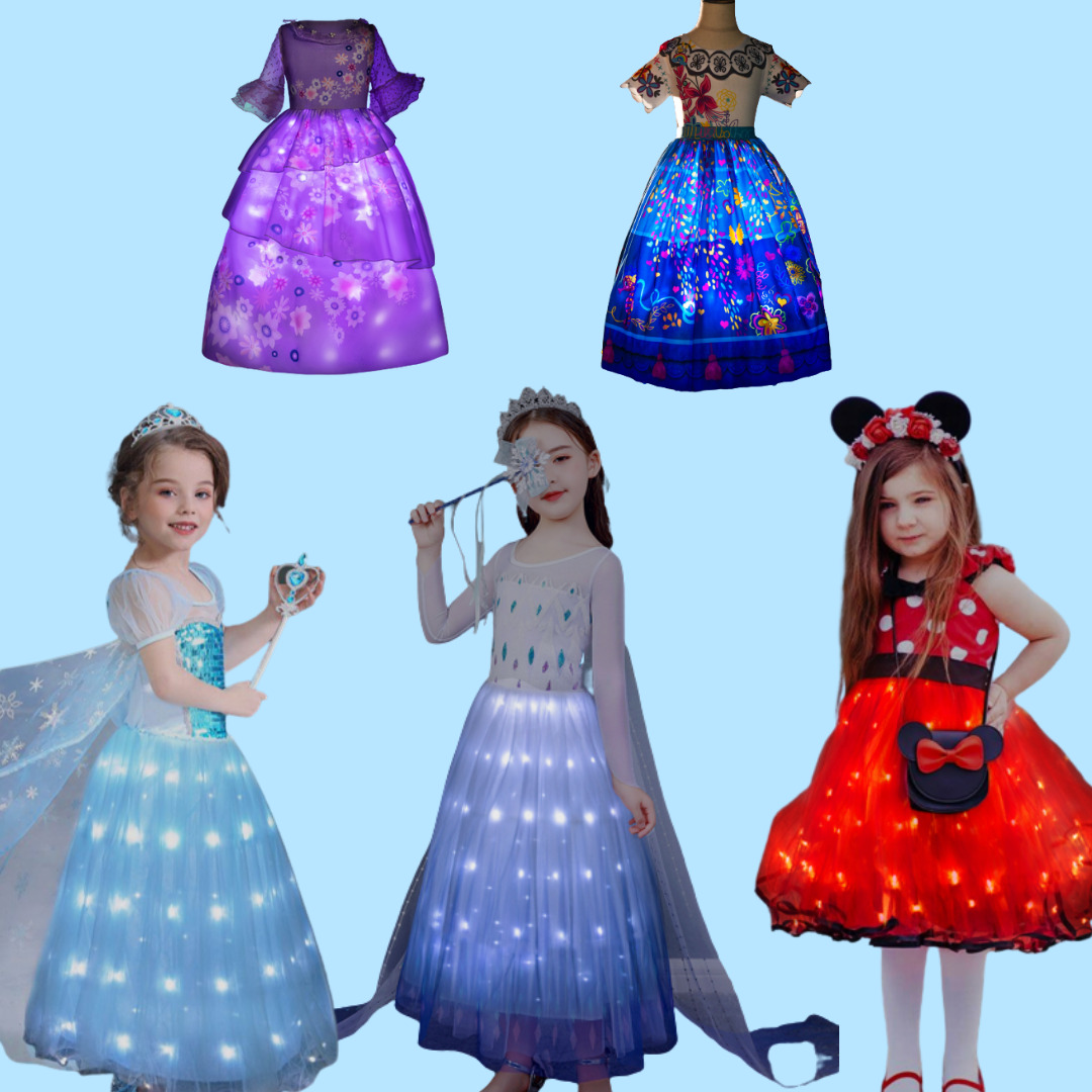 Princess LED Light Dresses Kidz Country