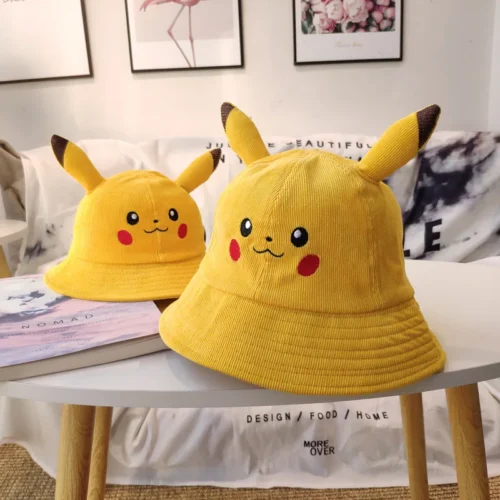 Pikachu Cartoon Bucket Hat