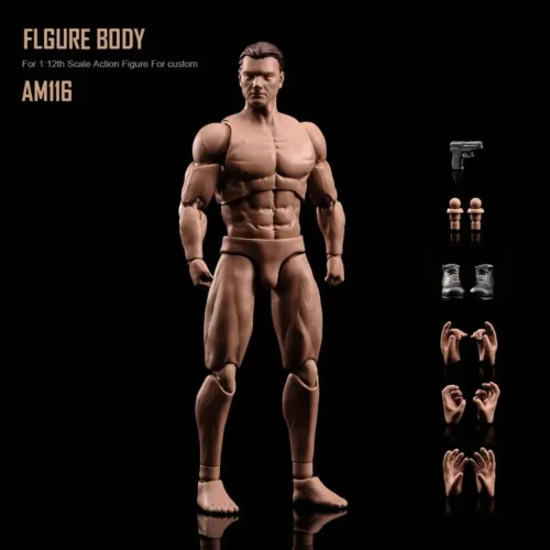 1/12 Muscular Soldier Figure