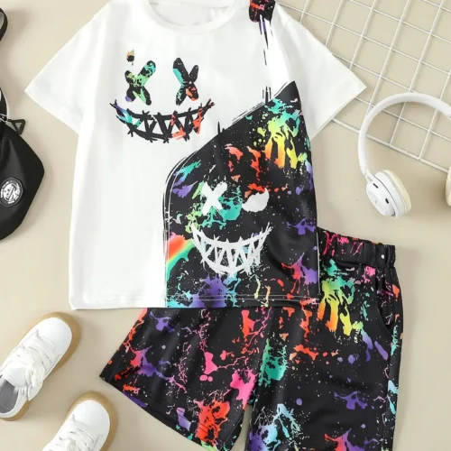 Smiley Face Sports T-shirt